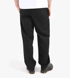 about:blank Everyday Pleated Trousers Black