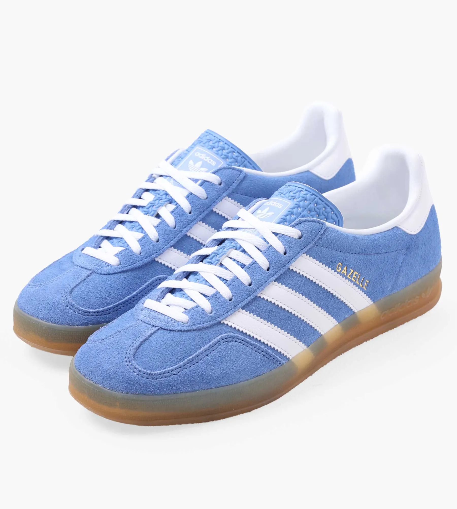 Adidas Gazelle Indoor W Blufus Ftwwht Goldmt