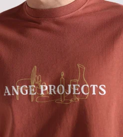 Ange Projects Elements Tee Coral