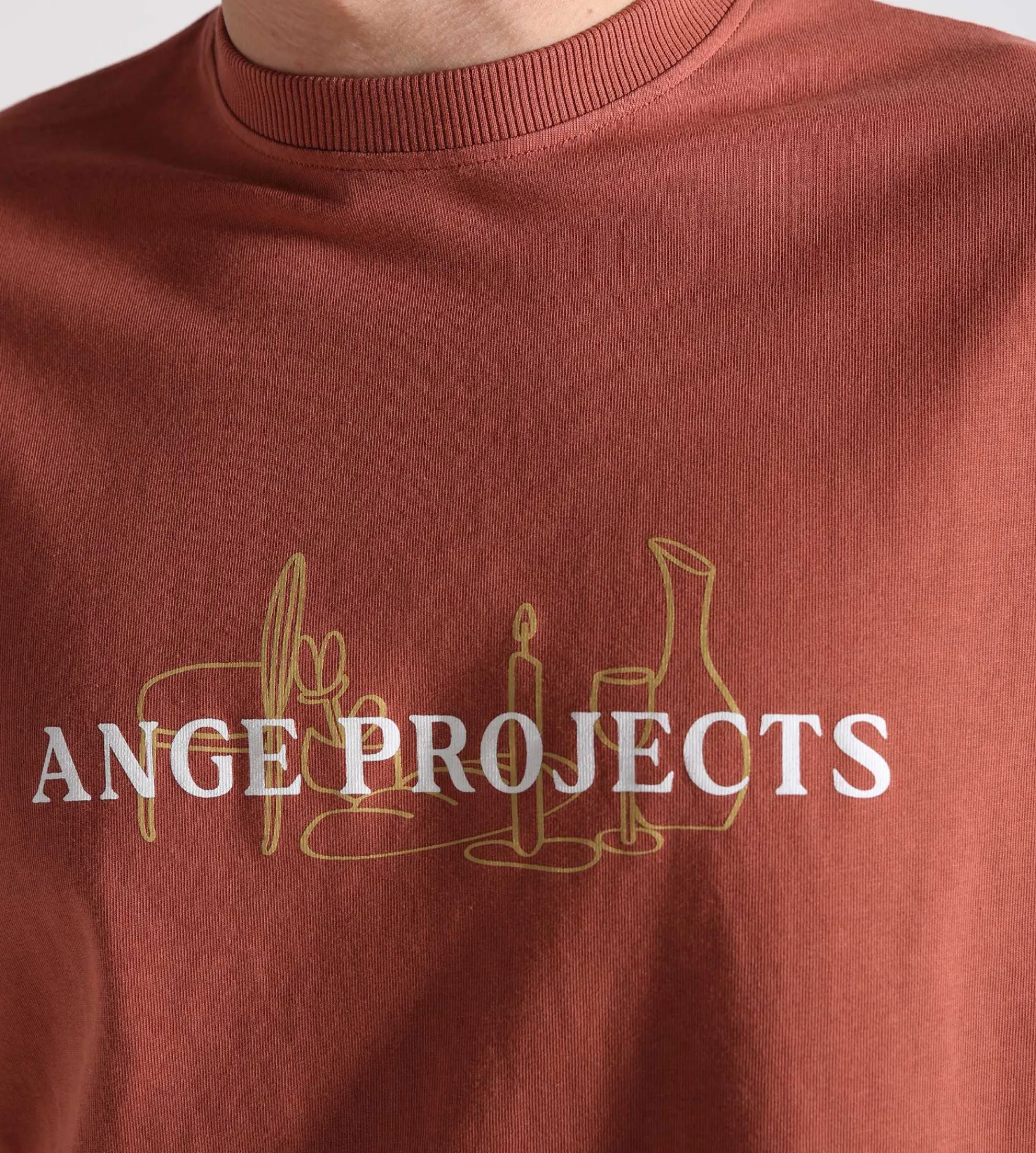 Ange Projects Elements Tee Coral