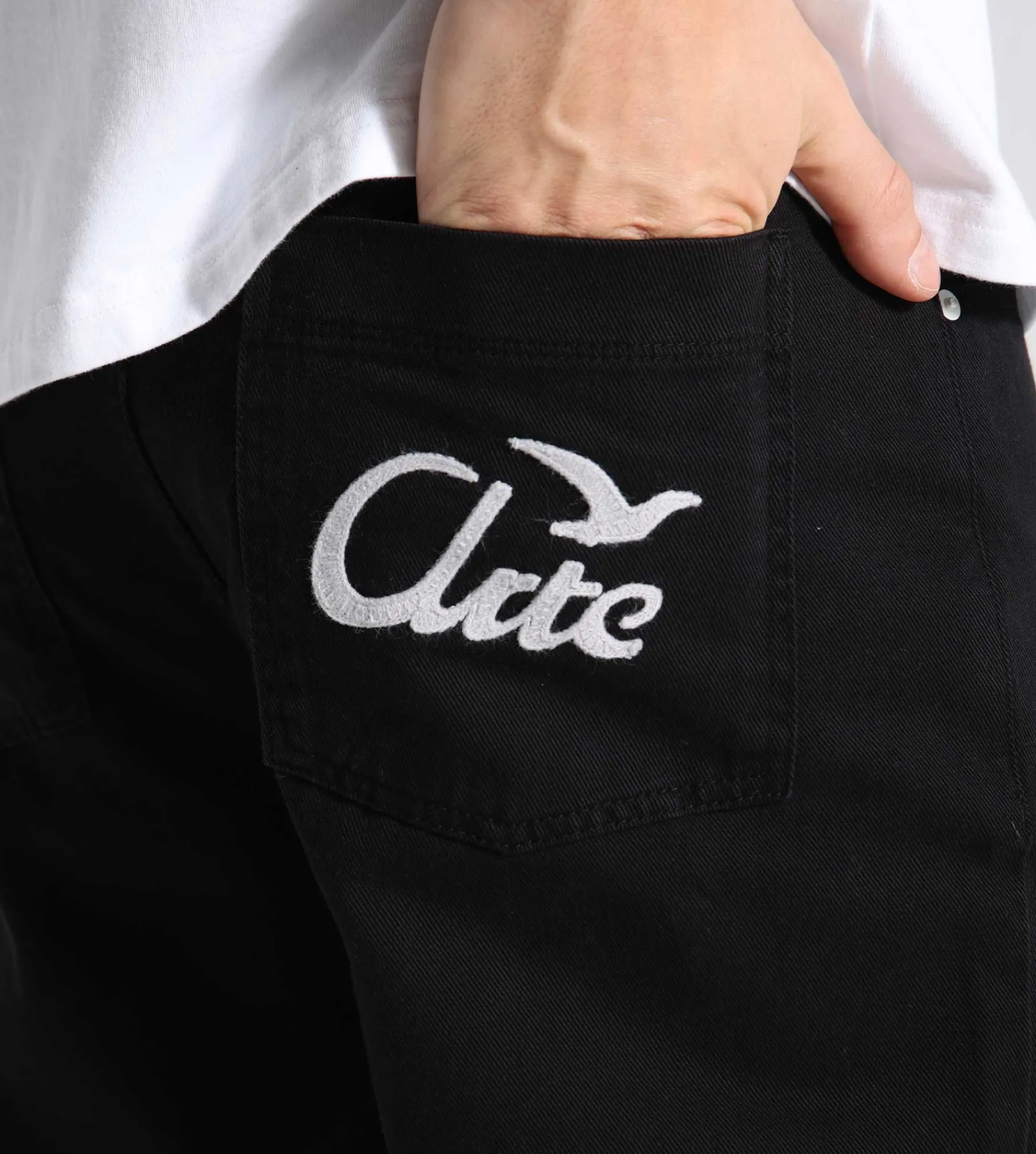 Arte Antwerp Back Bird Pants Black