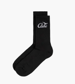 Arte Antwerp Bird Logo Socks Black