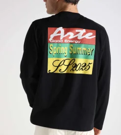 Arte Antwerp Color Print Longsleeve Black