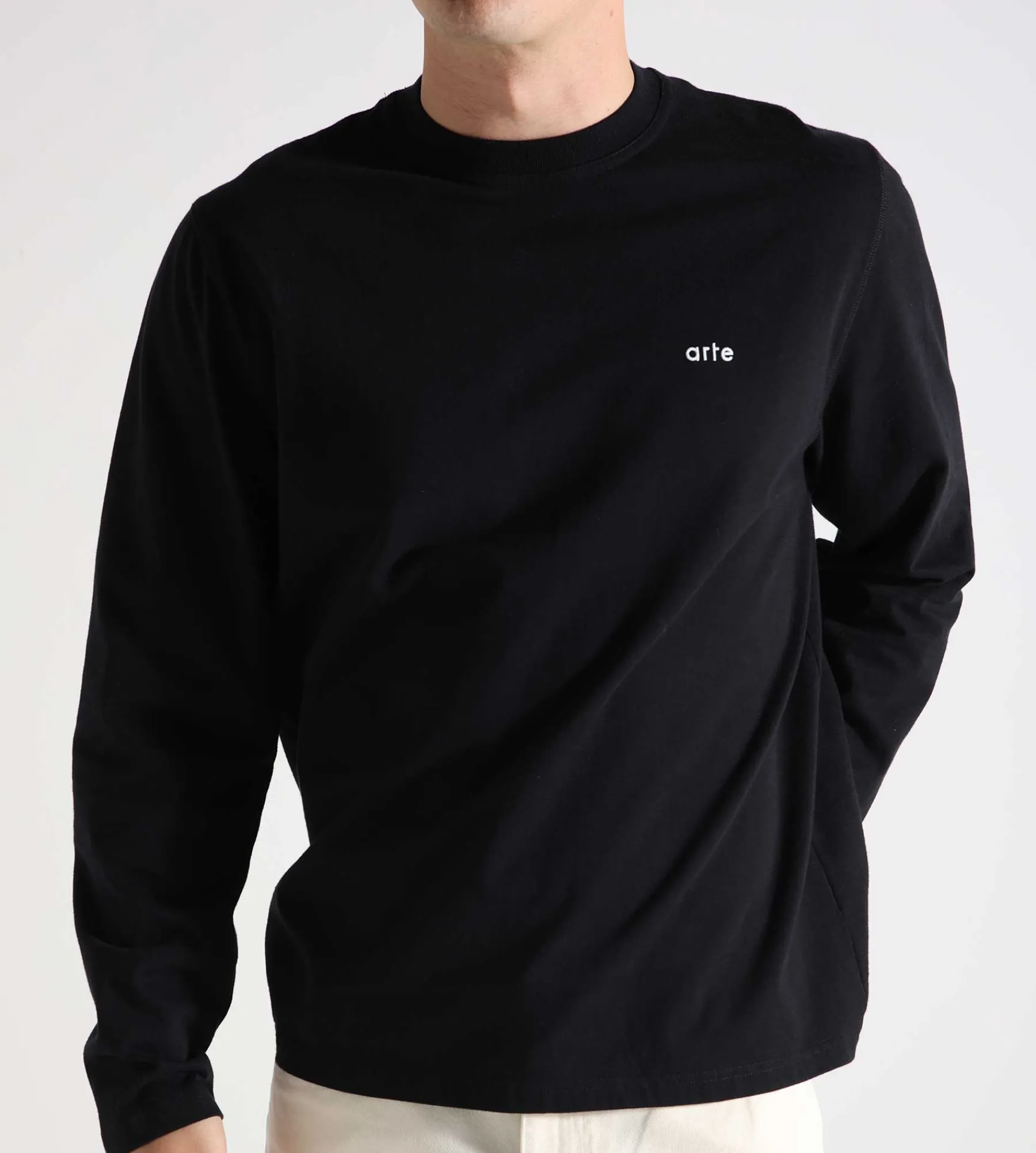 Arte Antwerp Color Print Longsleeve Black