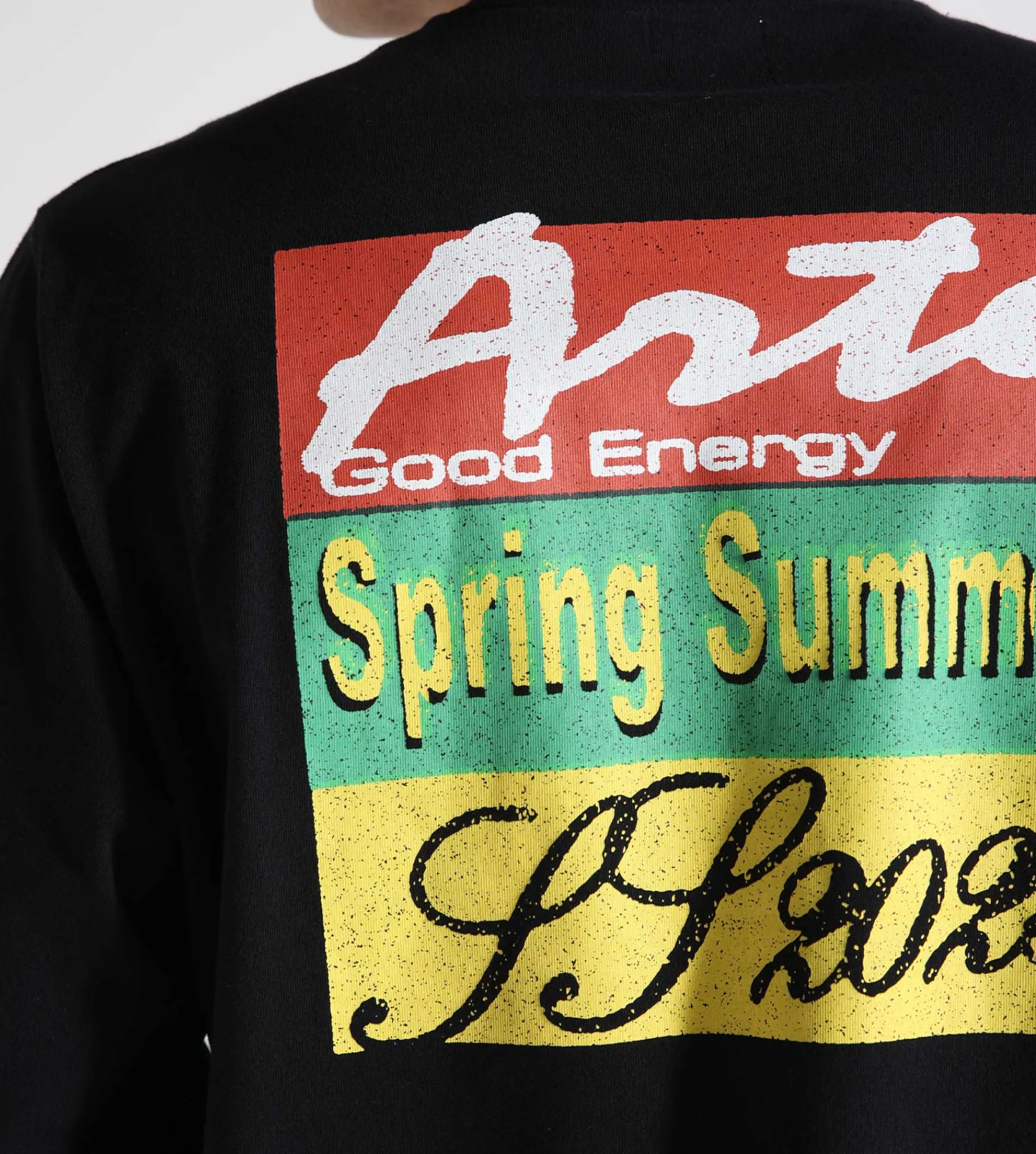 Arte Antwerp Color Print Longsleeve Black