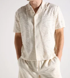 Arte Antwerp Crochet Shirt Cream