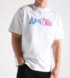 Arte Antwerp Duo Print Logo T-shirt White