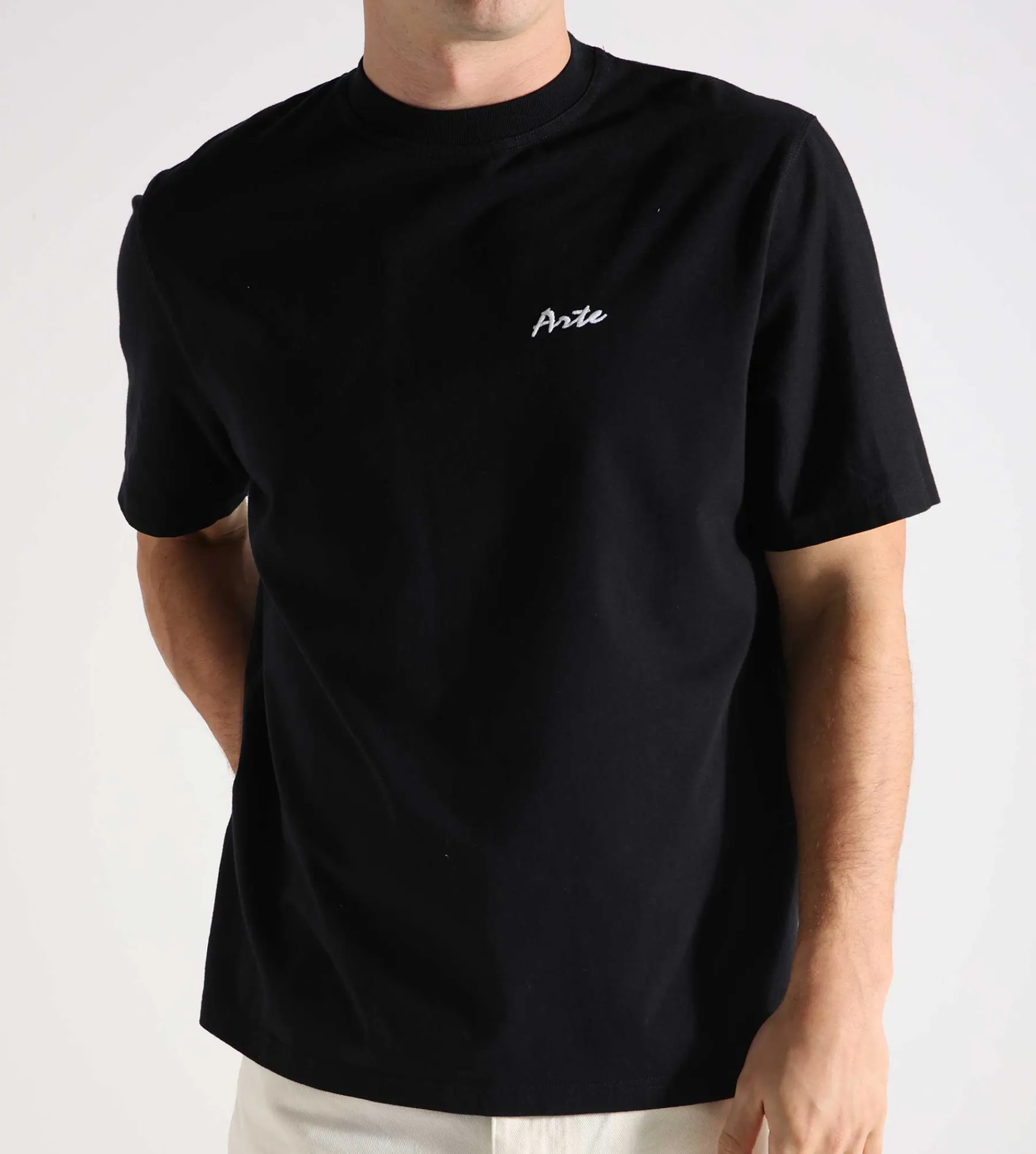 Arte Antwerp Elements Print T-shirt Black