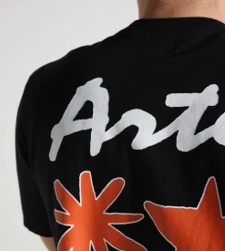 Arte Antwerp Elements Print T-shirt Black