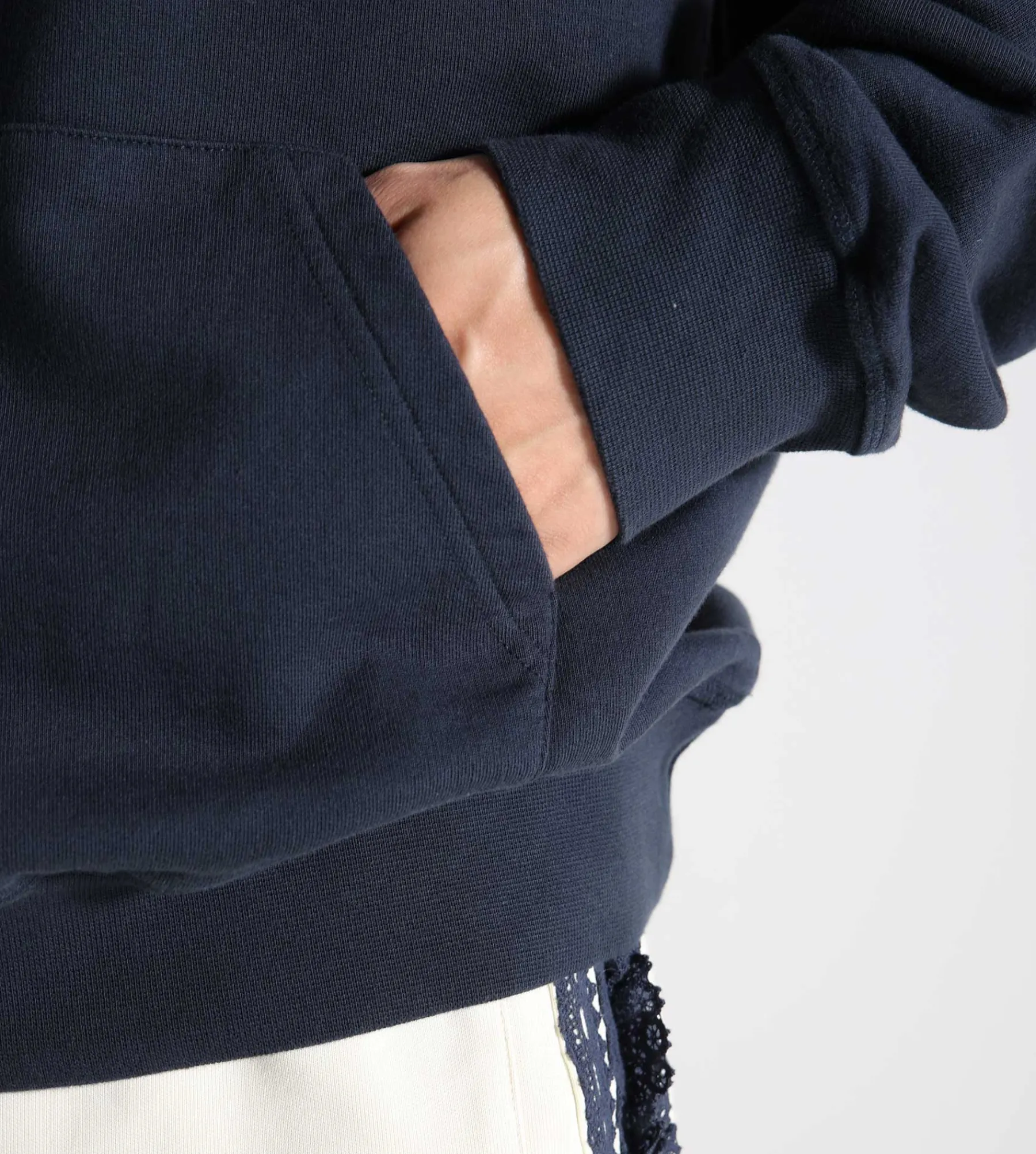 Arte Antwerp Heart Logo Hoodie Navy