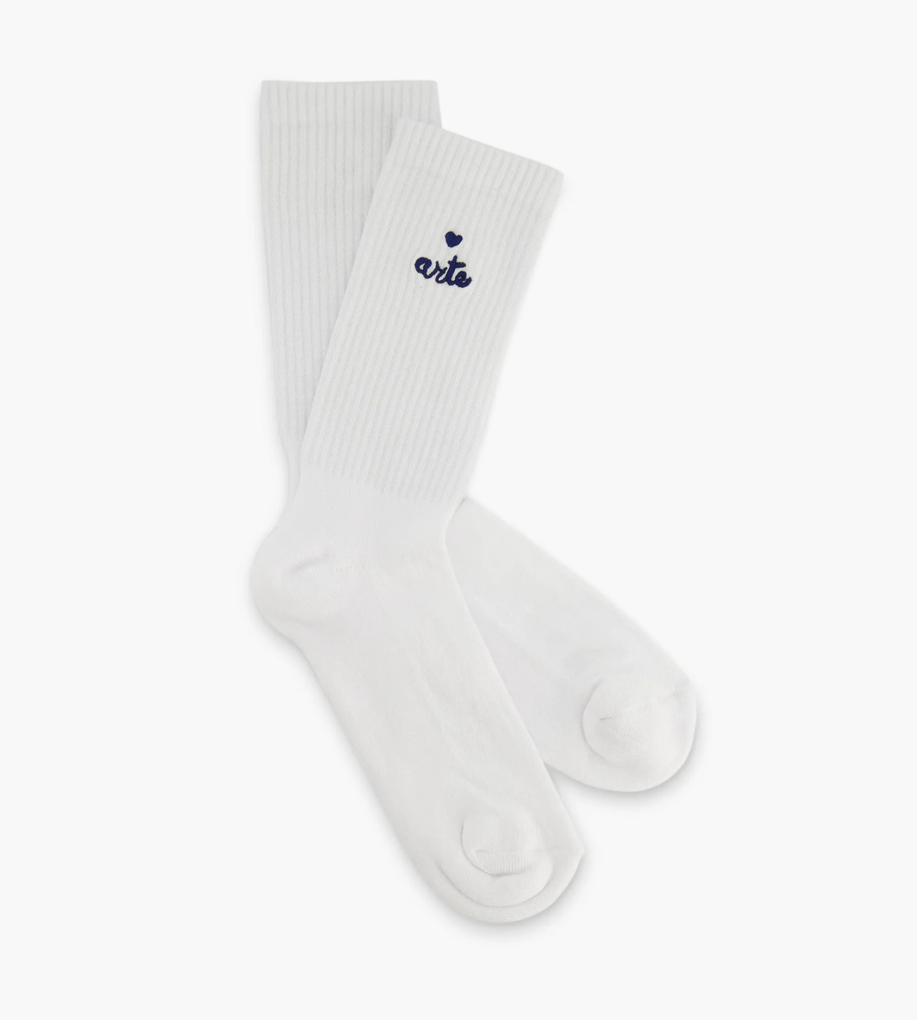 Arte Antwerp Heart Logo Socks White