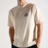 Arte Antwerp Multi Logo T-shirt Cream