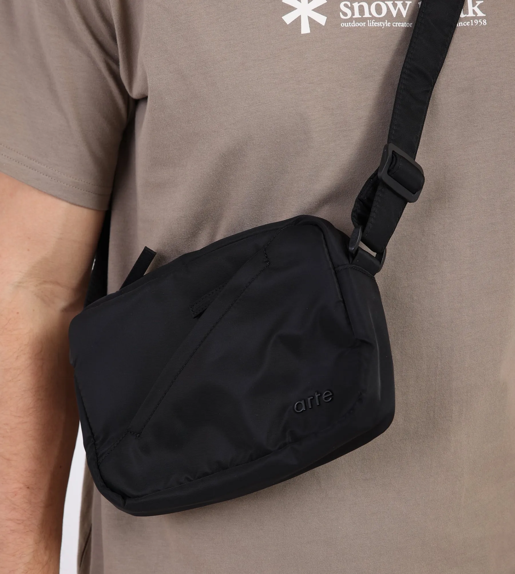 Arte Antwerp Nylon Small Bag Black