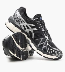 Asics Gel-Kayano 20 Black Pure Silver