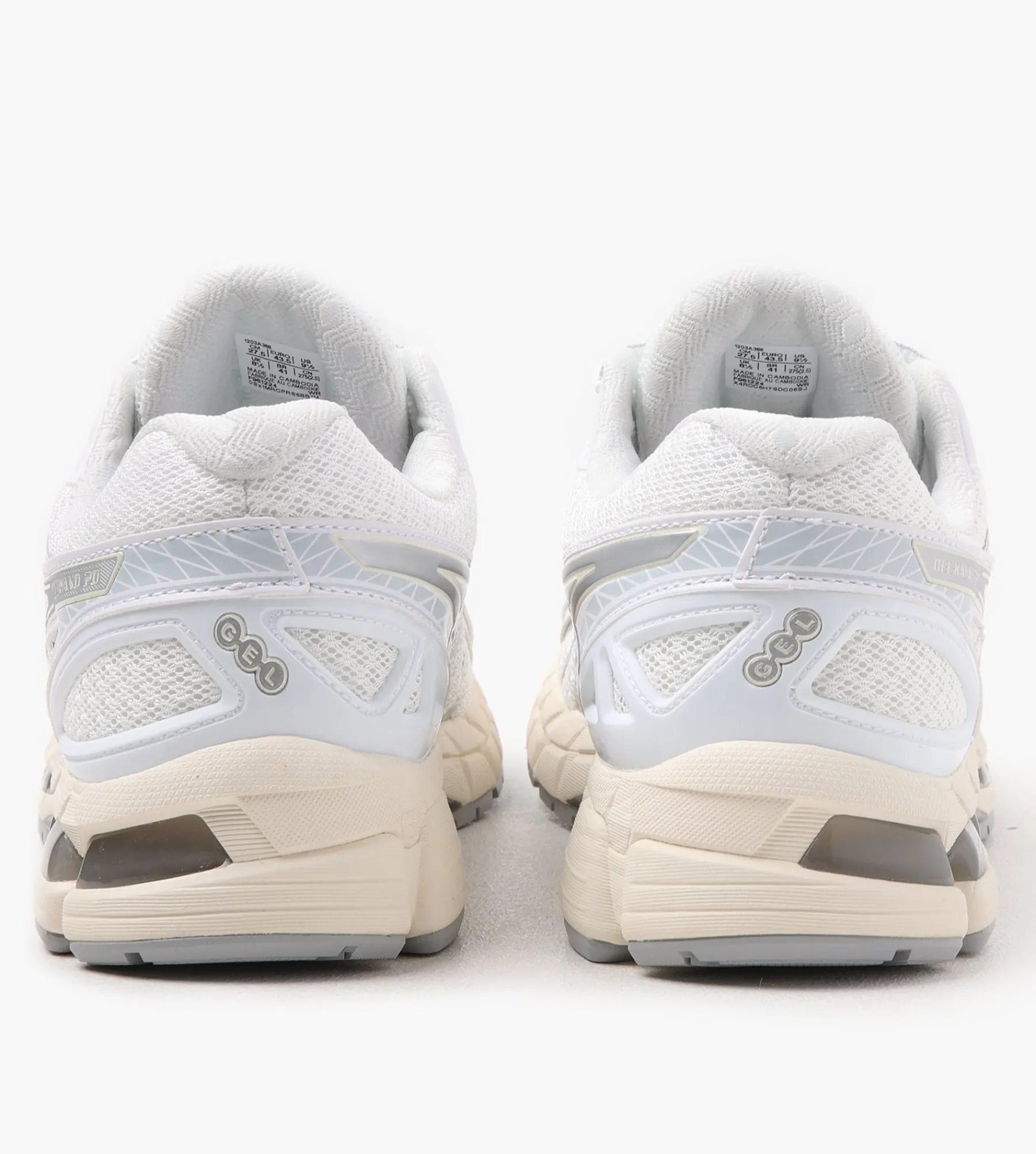 Asics Gel-Kayano 20 White Pure Silver