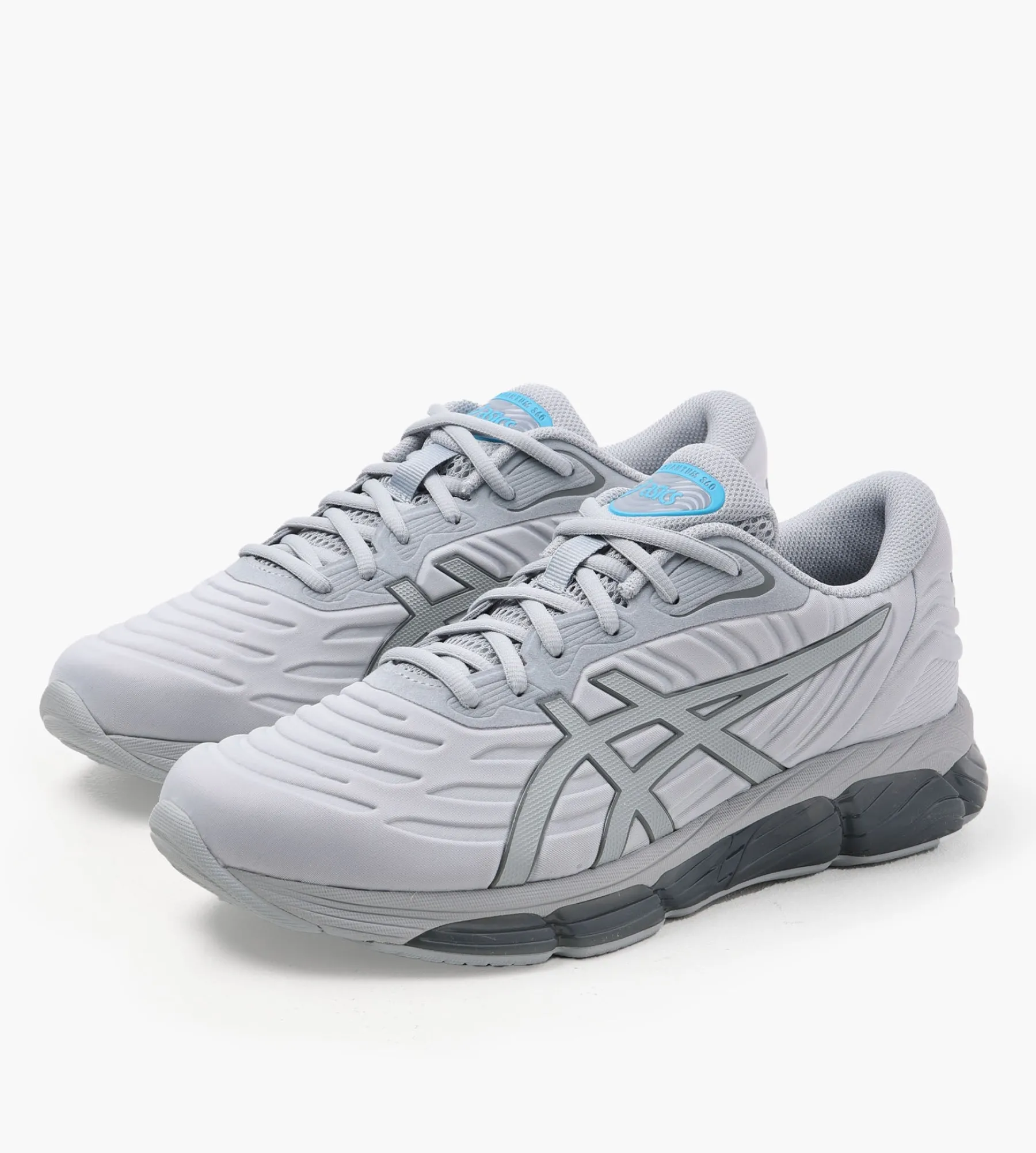 Asics Gel-Quantum 360 VIII Emboss Piedmont Grey Digital Aqua