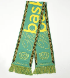 Baskèts Baskets Scarf Green Yellow