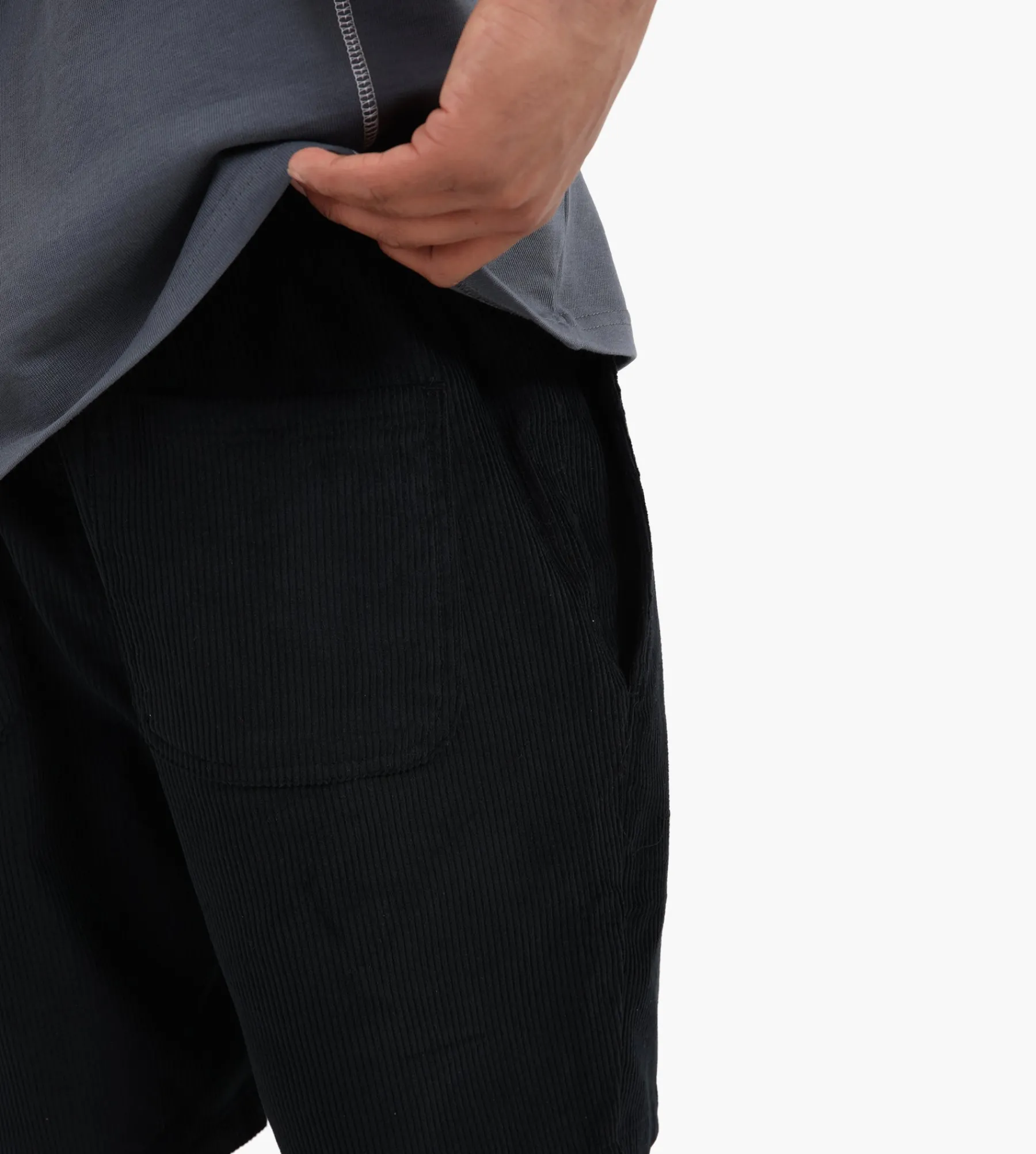 Baskèts Cord Shorts Black