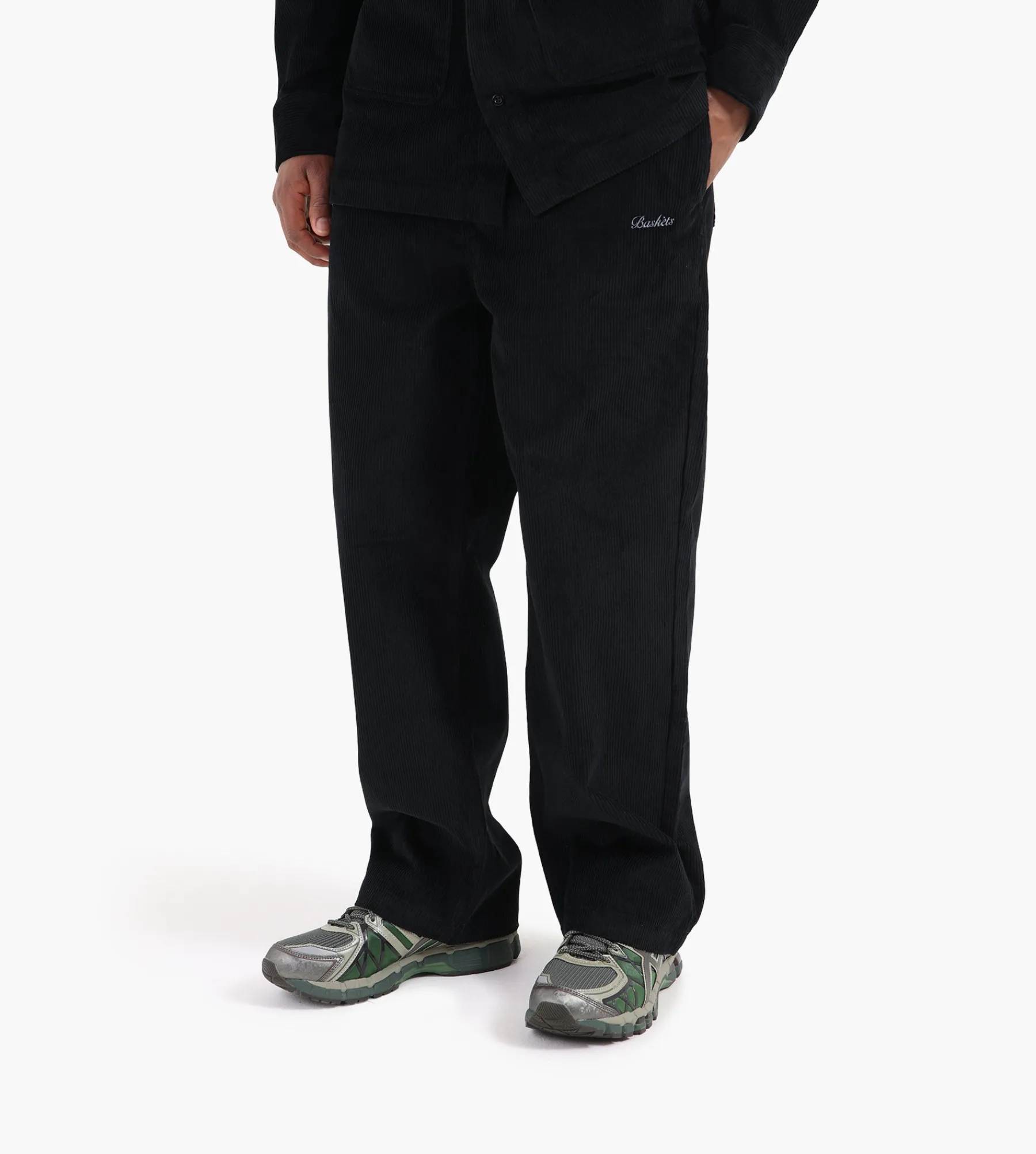 Baskèts Corduroy Pants Black