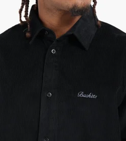 Baskèts Corduroy Shirt Black