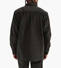 Baskèts Corduroy Shirt Moss Green