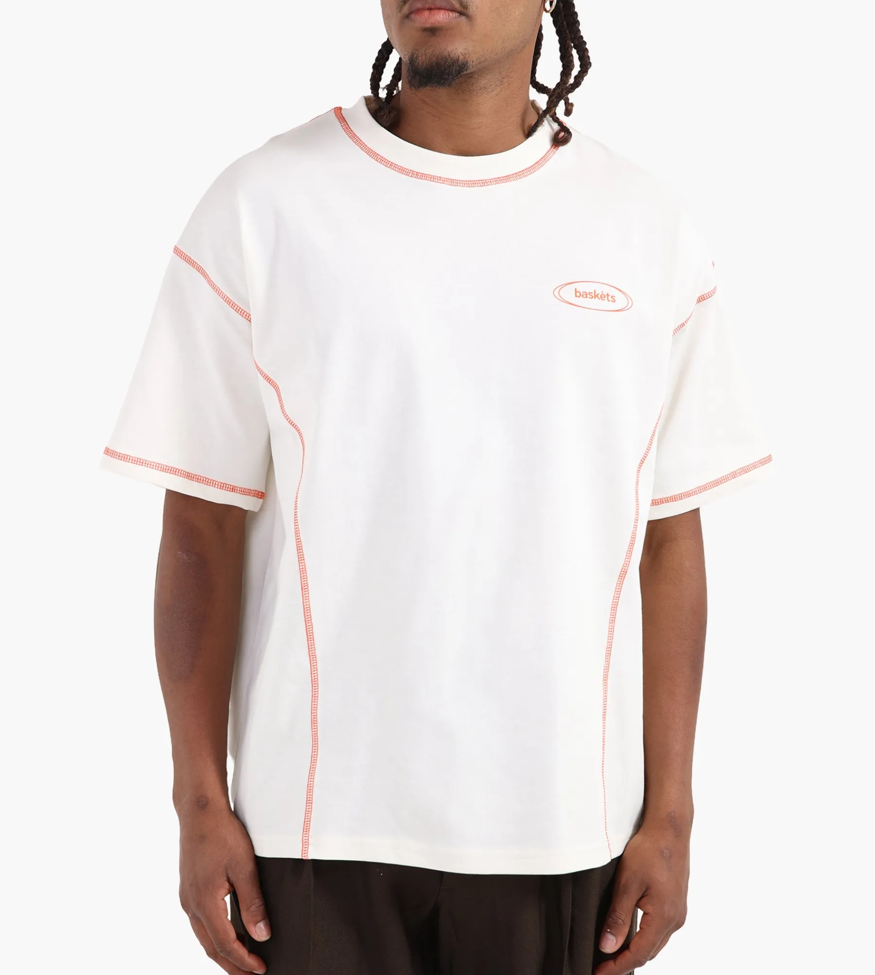 Baskèts Modern Contrast Tee Butter