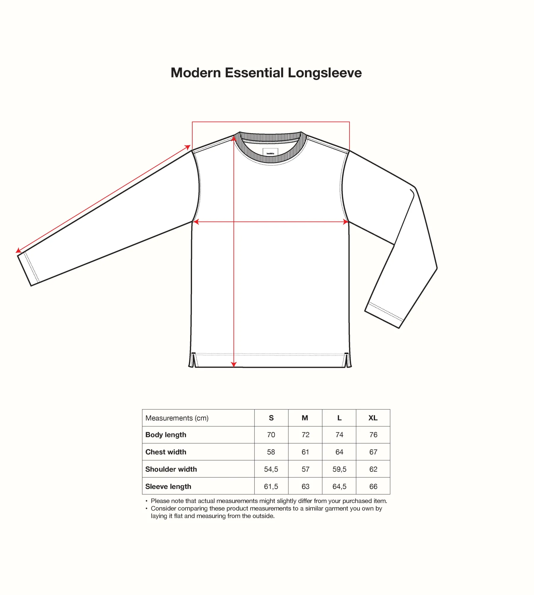 Baskèts Modern Essential Longsleeve Black