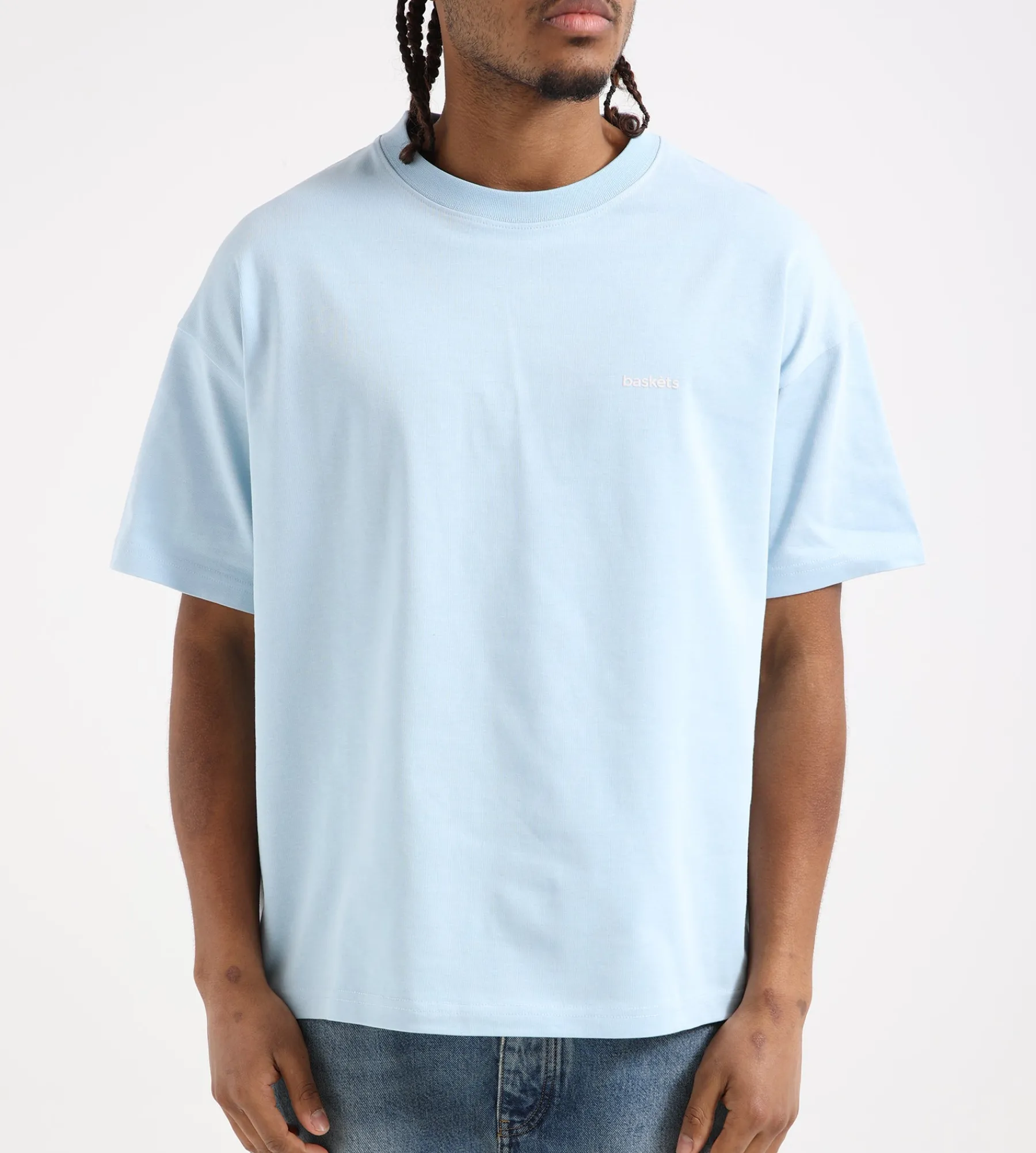 Baskèts Modern Essential Tee Sparkling Blue