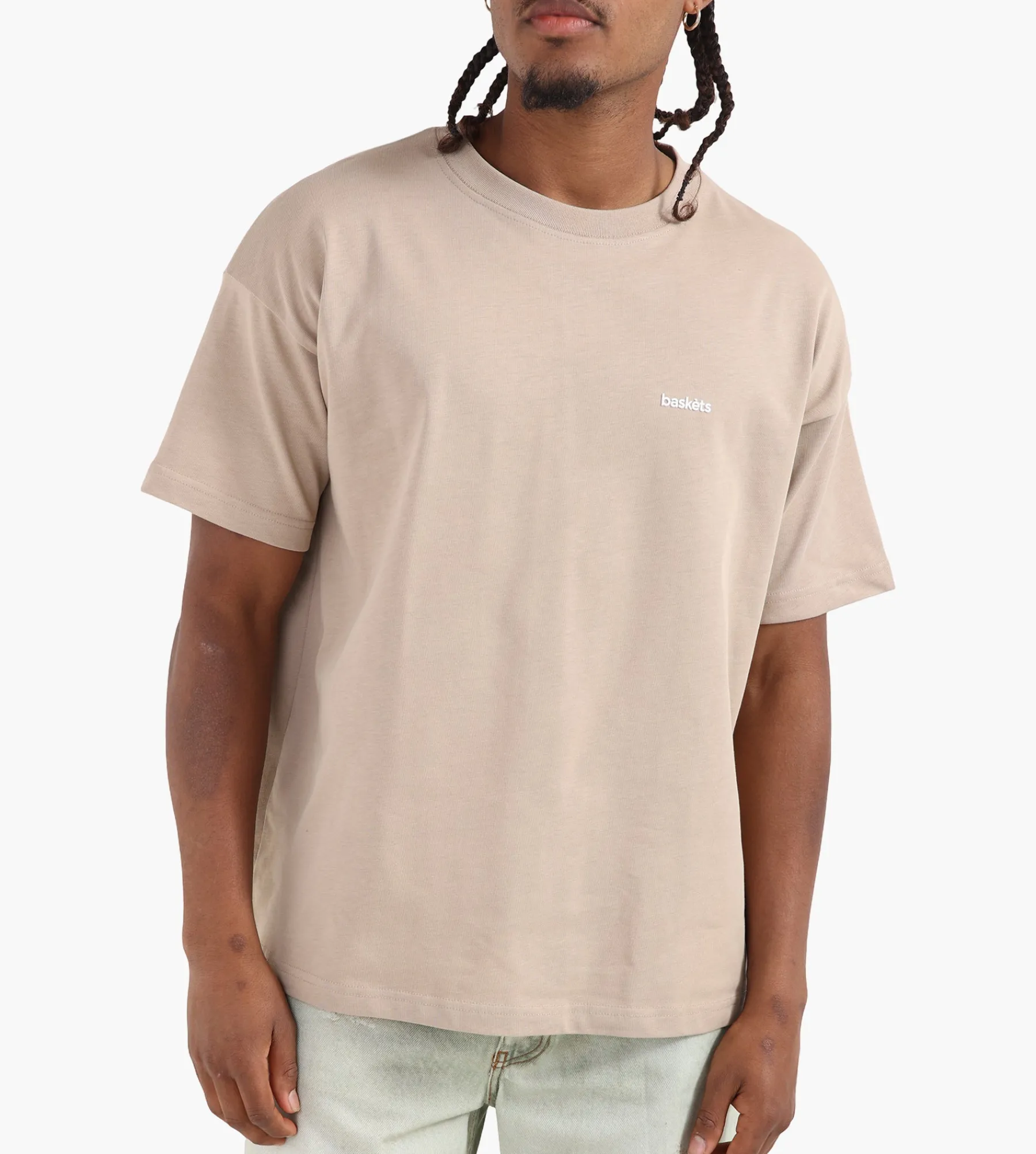 Baskèts Modern Essential Tee After Taupe