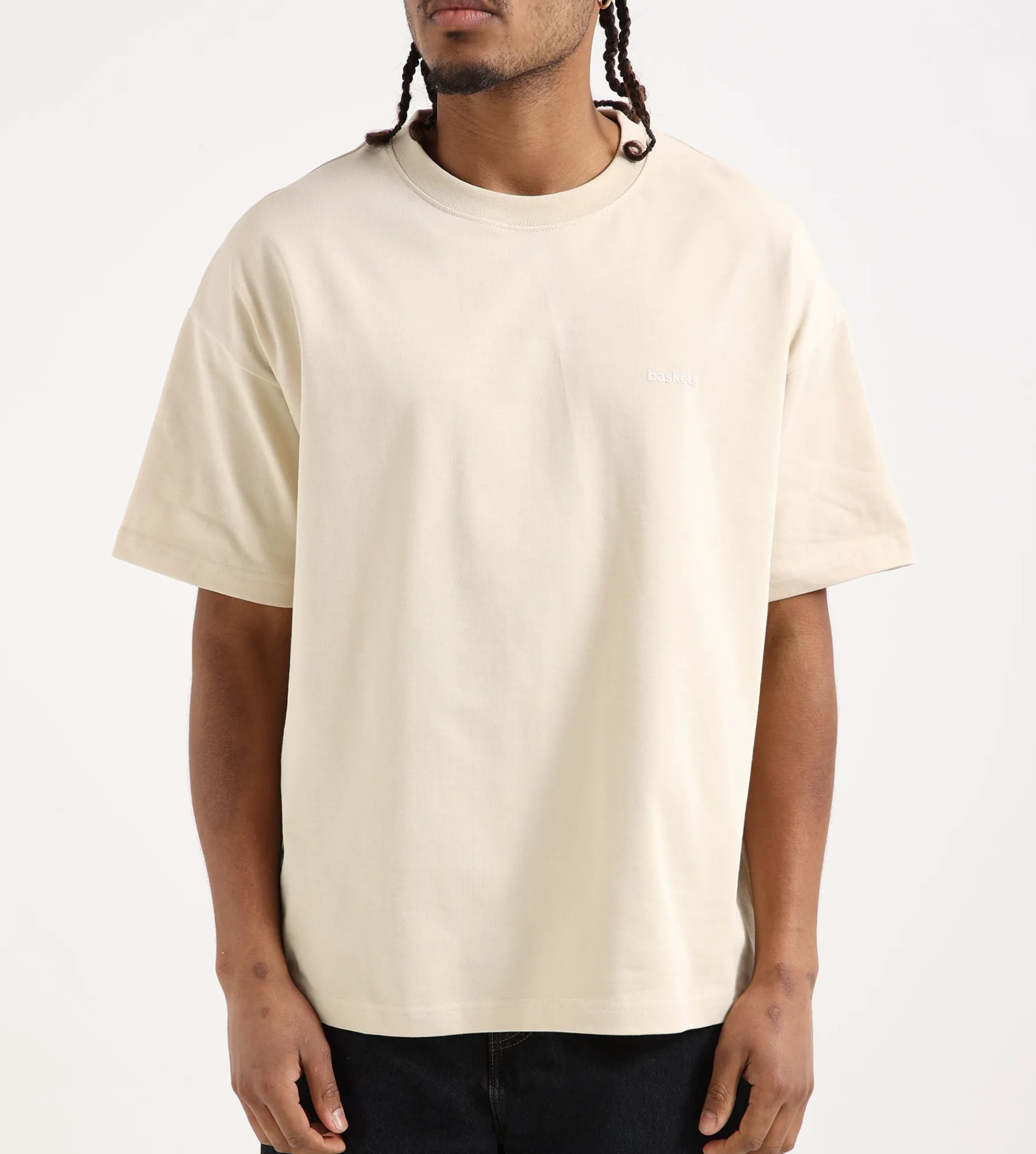 Baskèts Modern Essential Tee Moonstone