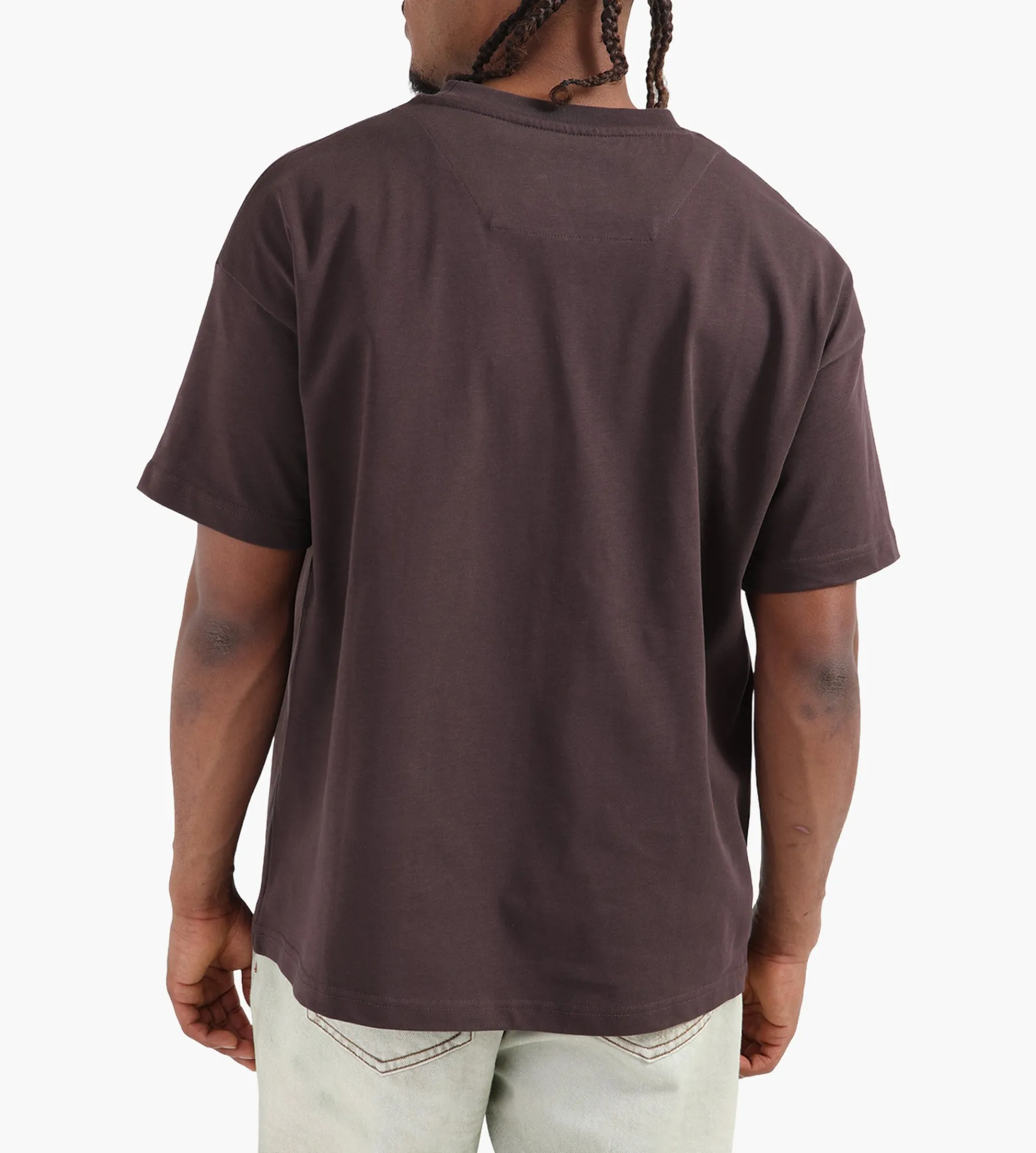 Baskèts Modern Essential Tee Marron