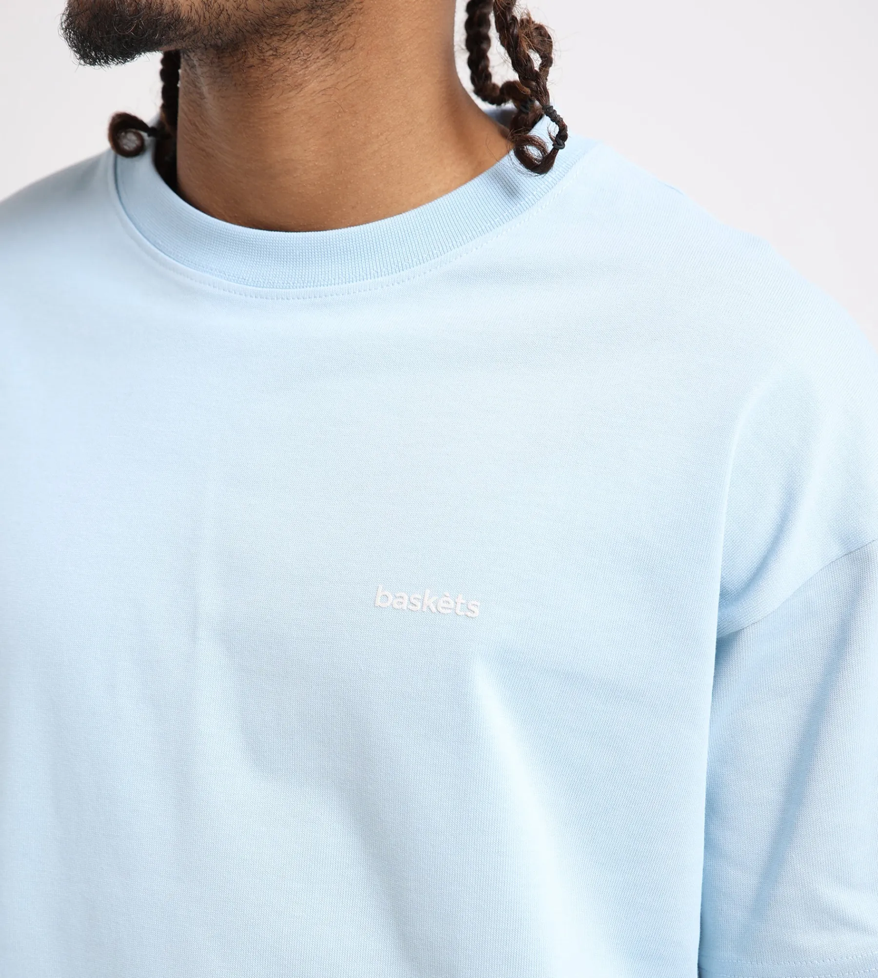 Baskèts Modern Essential Tee Sparkling Blue
