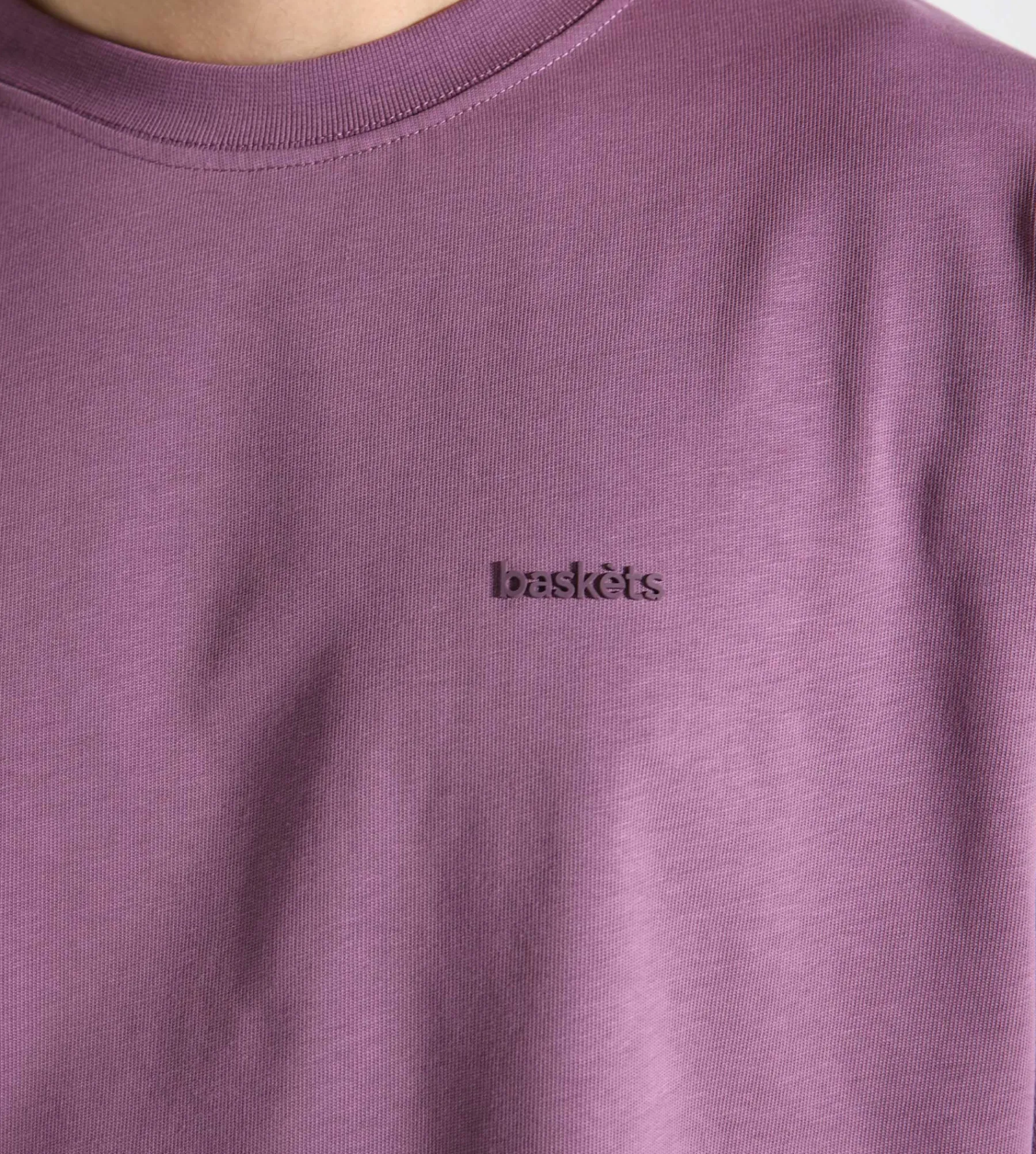 Baskèts Modern Essential Tee Smoked Grape