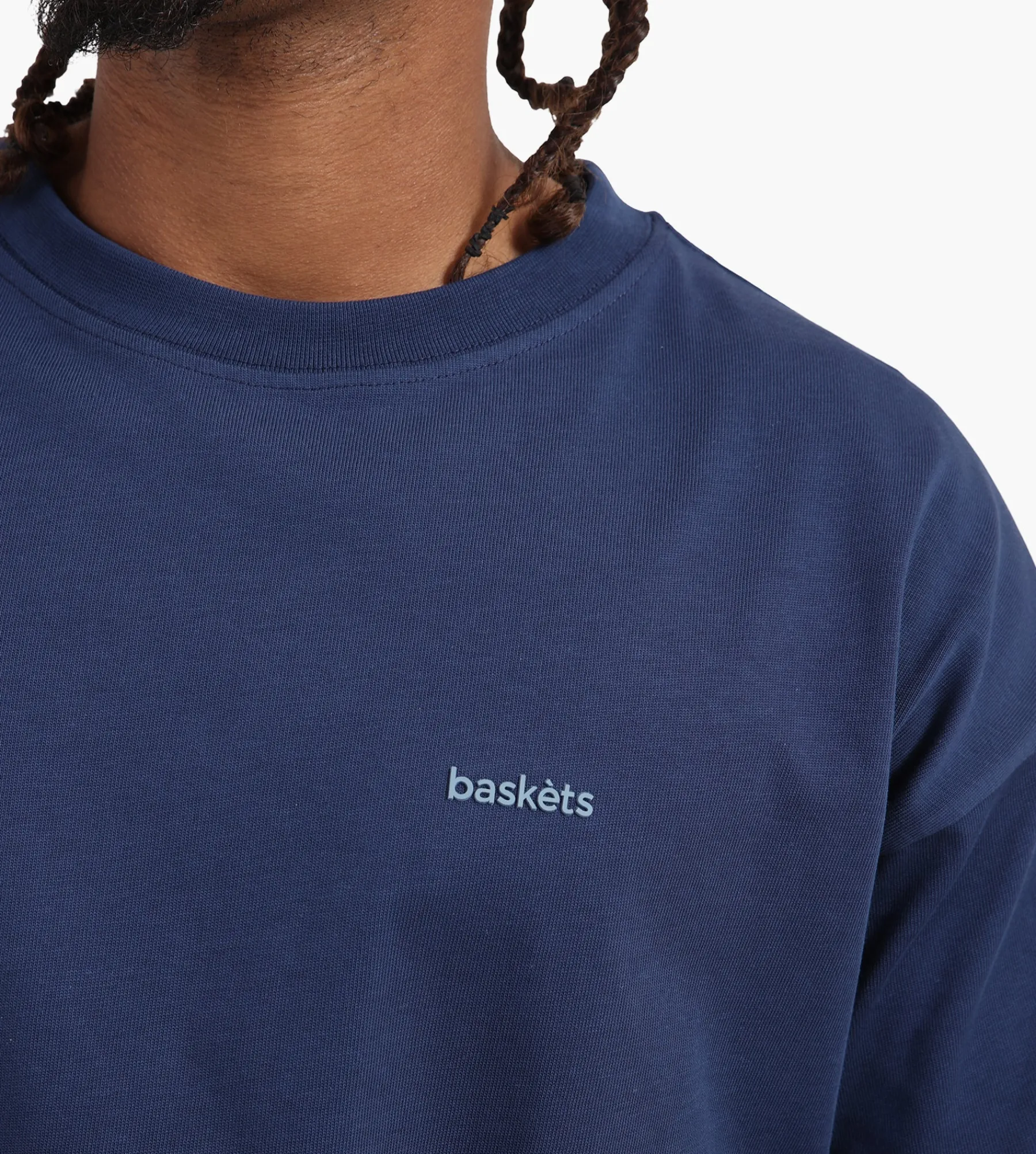 Baskèts Modern Essential Tee Deep Marine