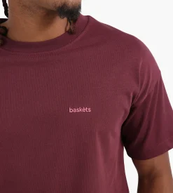 Baskèts Modern Essential Tee Midnight Cherry