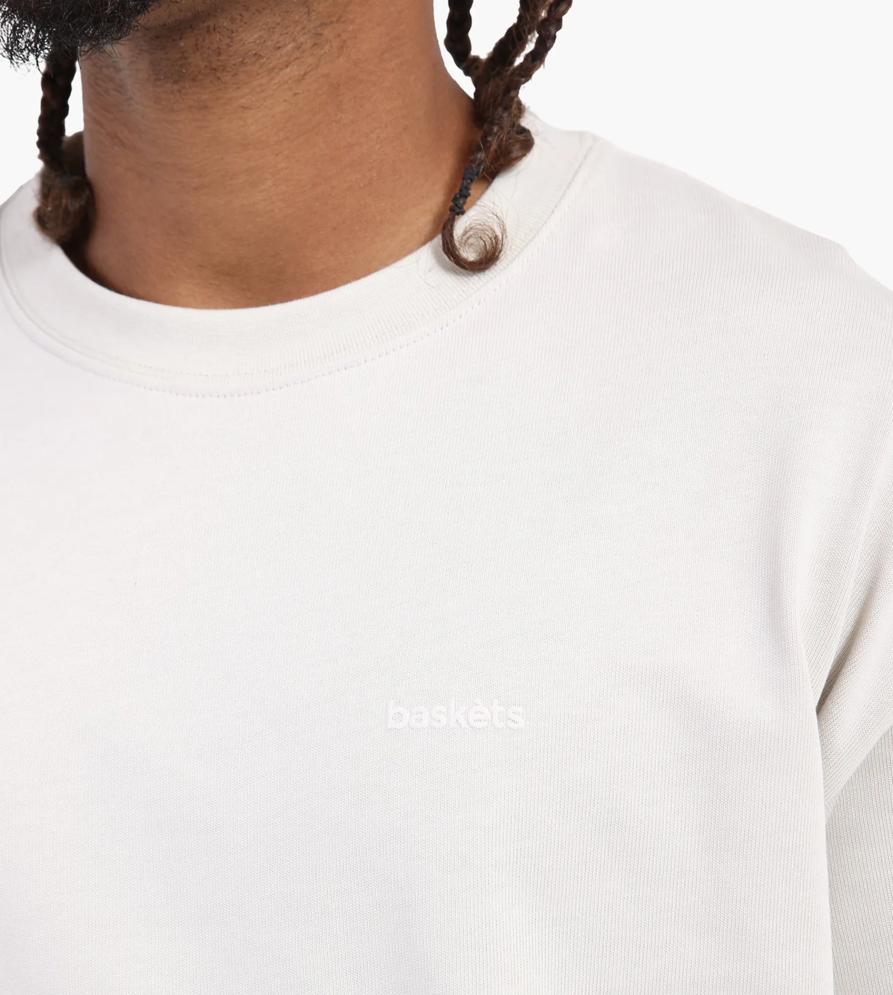 Baskèts Modern Essential Tee Arctic Grey