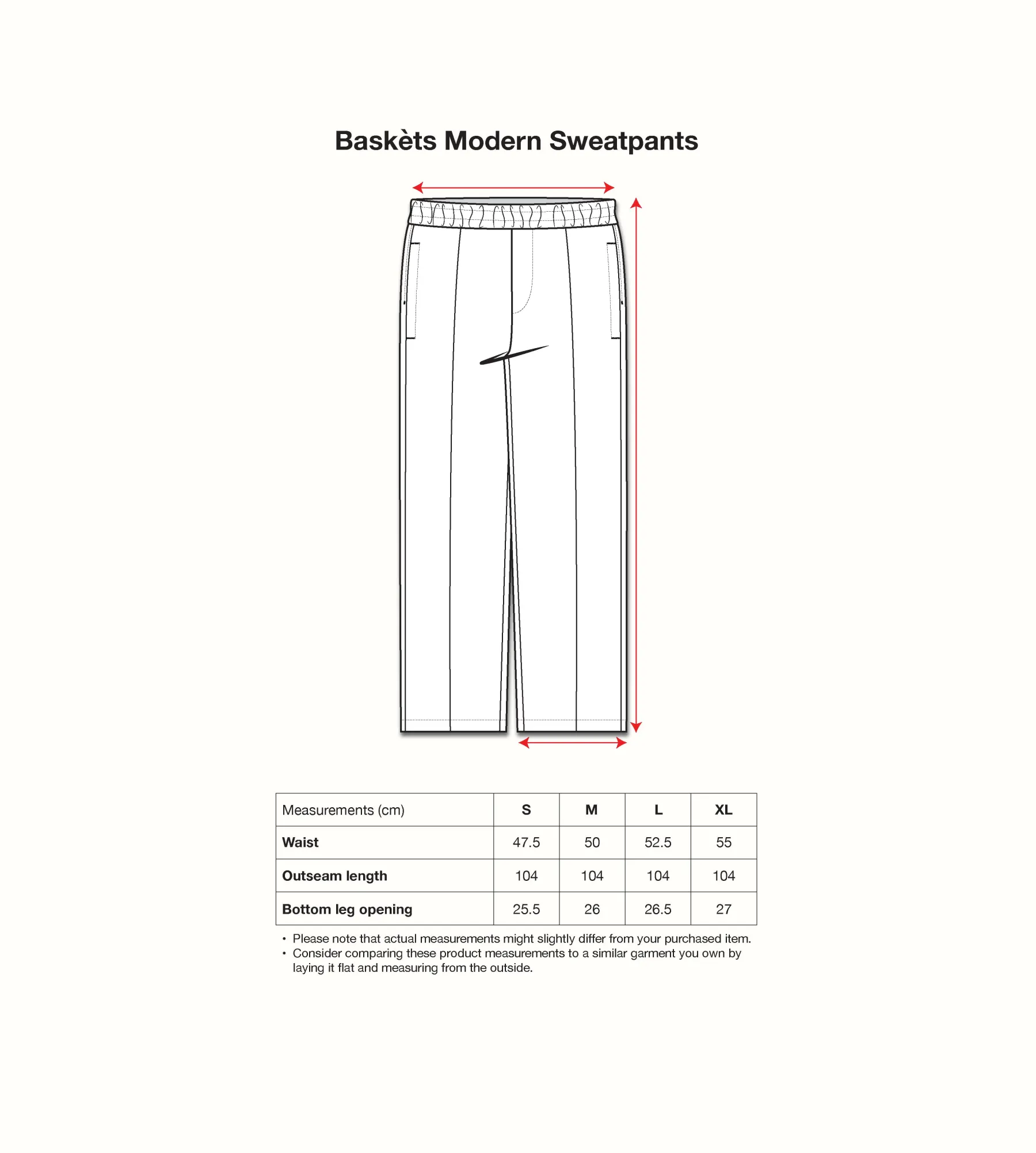 Baskèts Modern Sweatpants Ash Grey