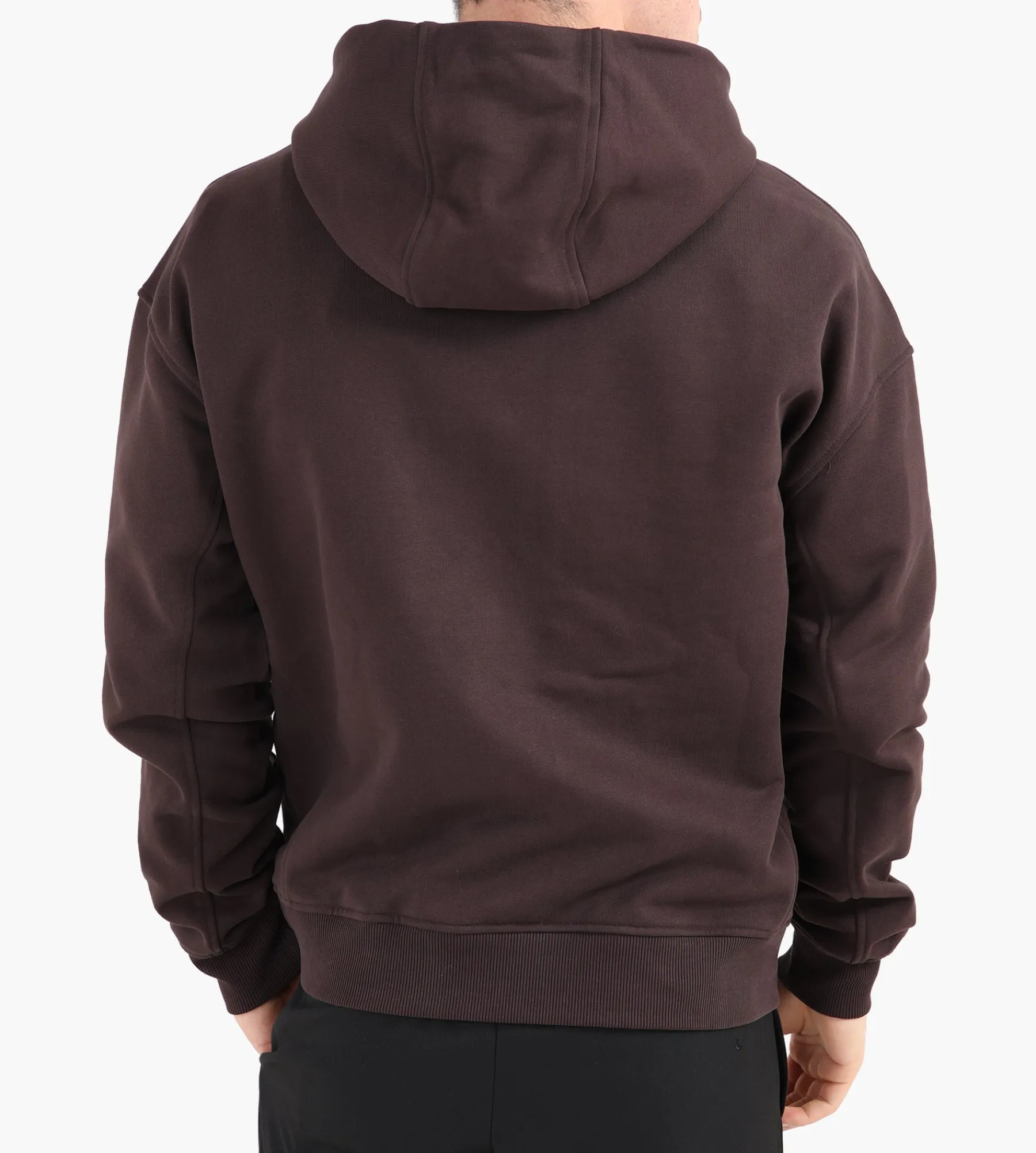 Baskèts Modern Zip Hoodie Marron
