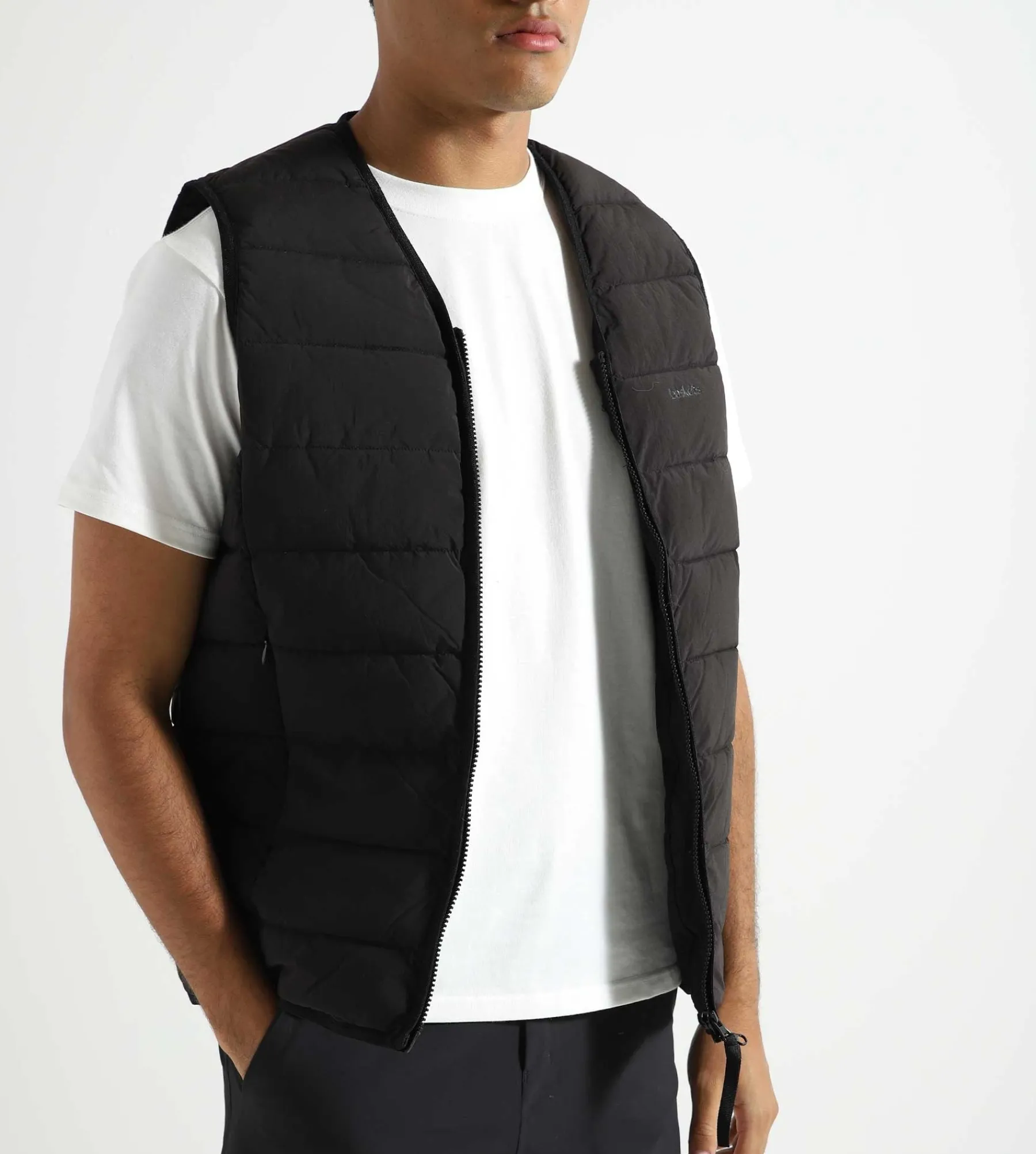 Baskèts Nylon Bodywarmer Black