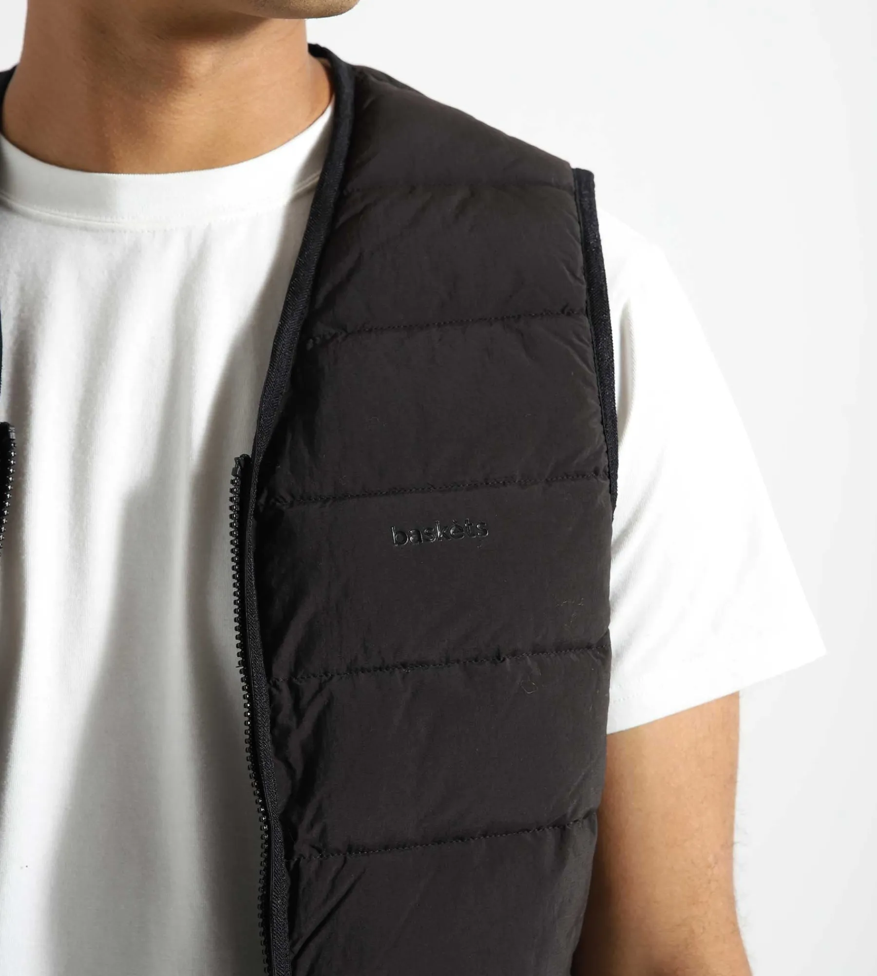 Baskèts Nylon Bodywarmer Black