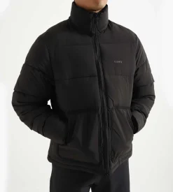 Baskèts Nylon Puffer Jacket Black