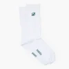 Baskèts Socks White Green