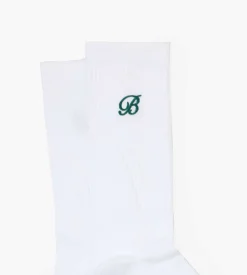 Baskèts Socks White Green
