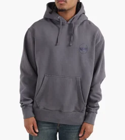 Boiler Room Core Hoodie Garment Dye Slate