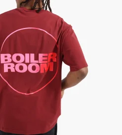 Boiler Room Core Tee Oxblood