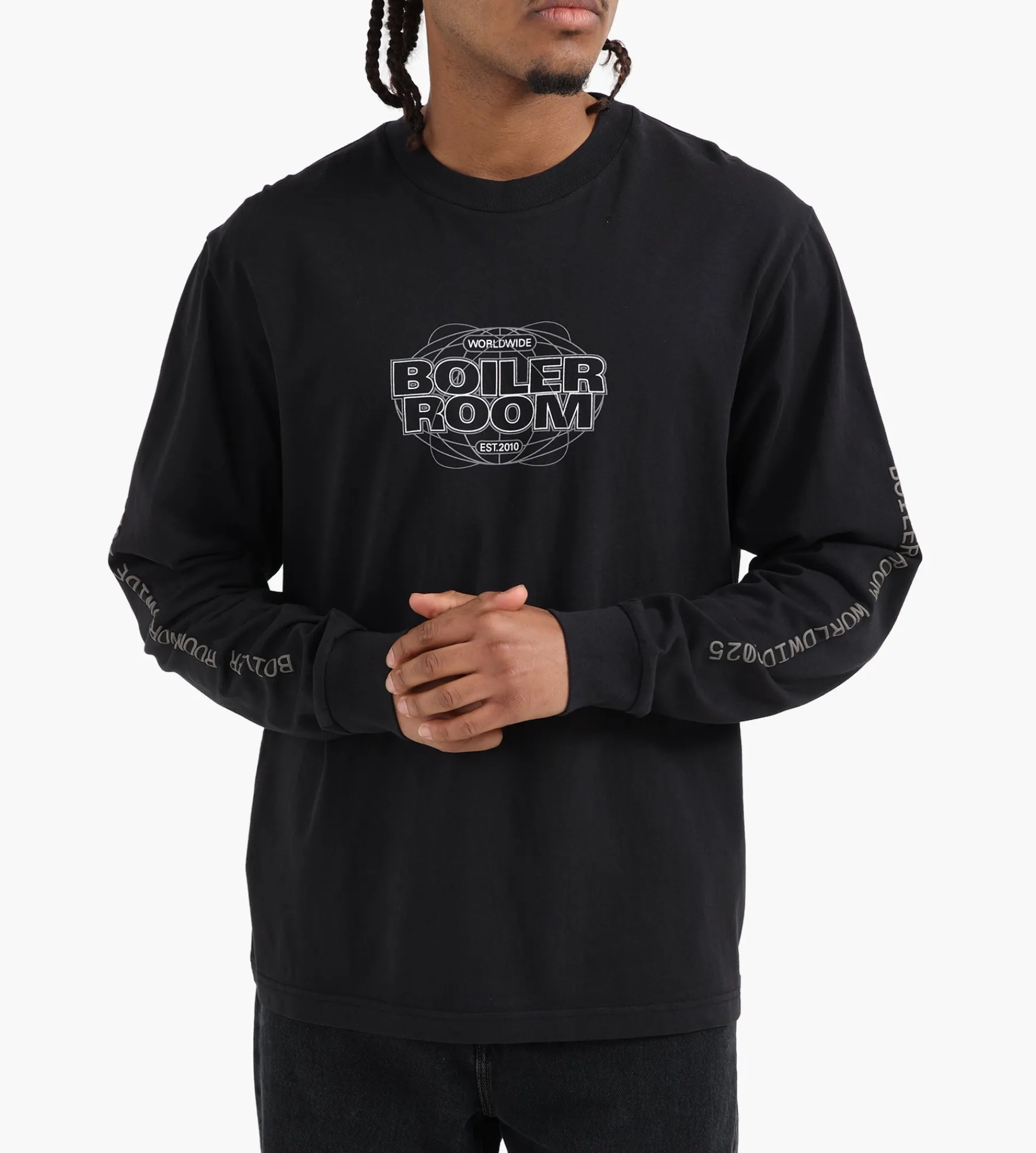 Boiler Room World Tour Longsleeve Black