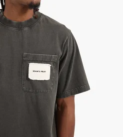 Bram's Fruit Chest Pocket T-Shirt Washed Charcoal