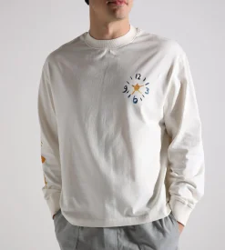 Bram's Fruit Clock Acrylic Longsleeve White