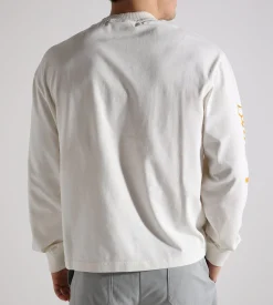 Bram's Fruit Clock Acrylic Longsleeve White