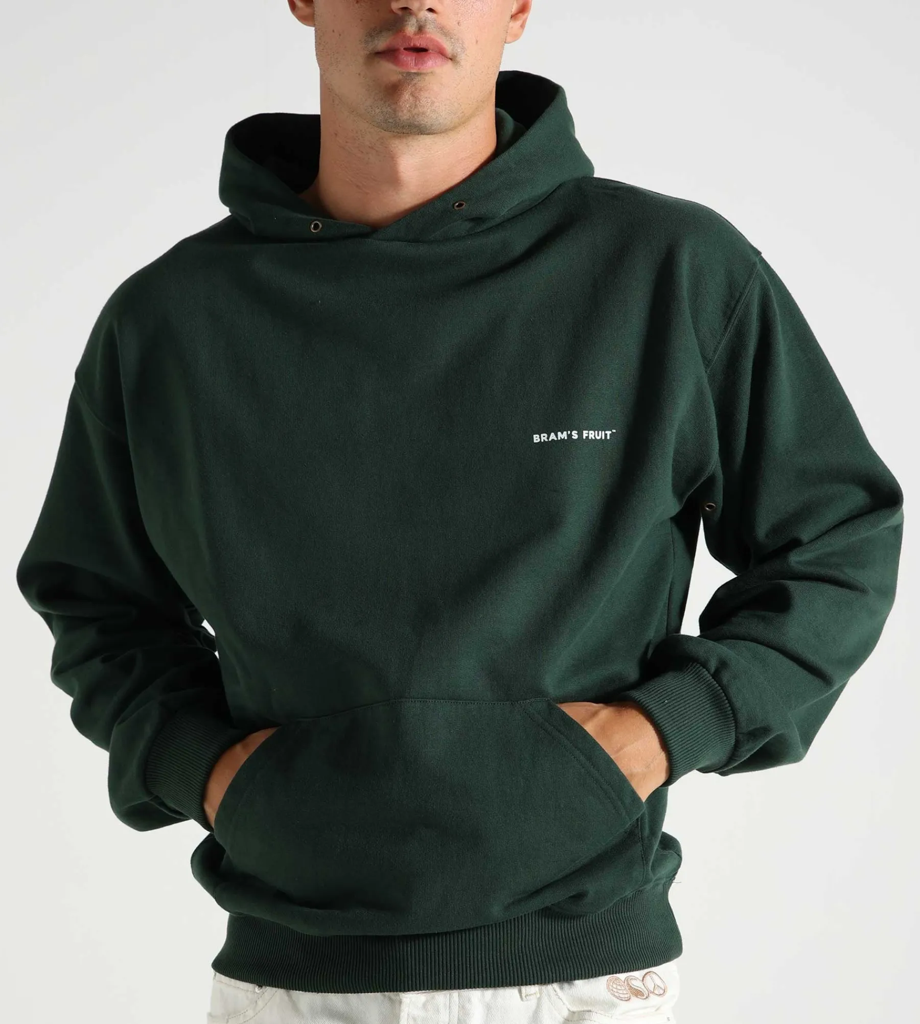 Bram's Fruit Eyelet Hoodie Green